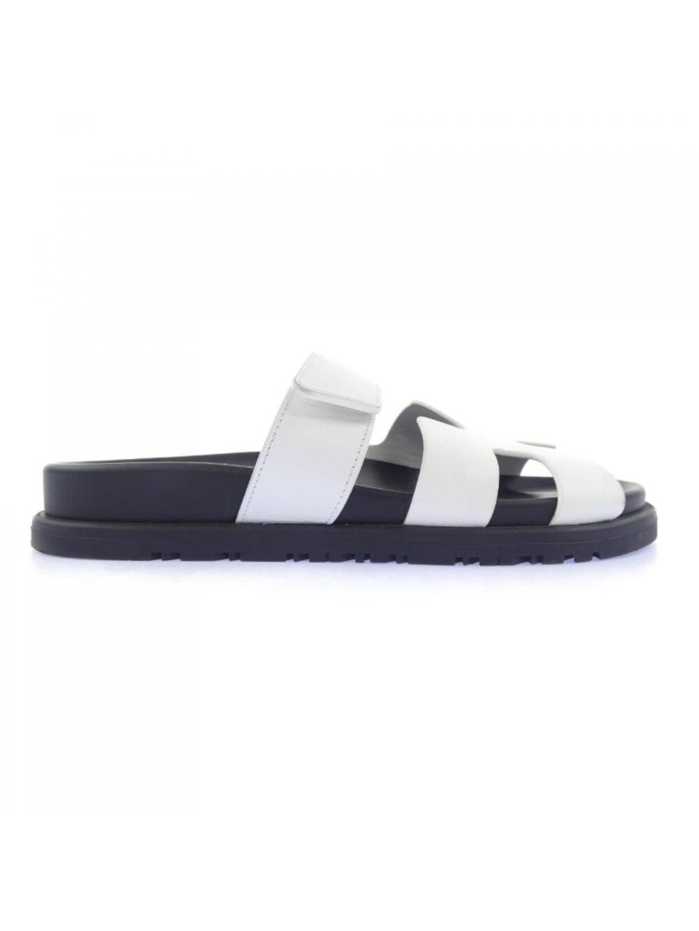 Hermes Sandals White